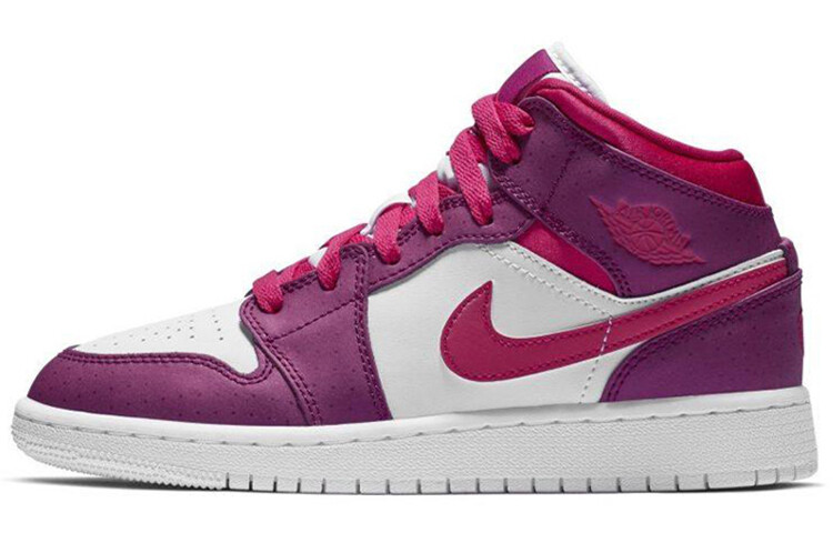 

Кроссовки Jordan 1 Mid GS Rush Pink