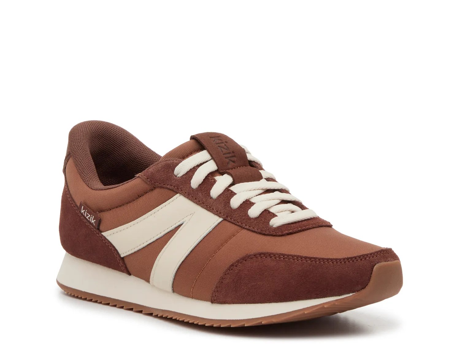 Кроссовки Kizik Milan Hands-Free Sneaker, темно-коричневый