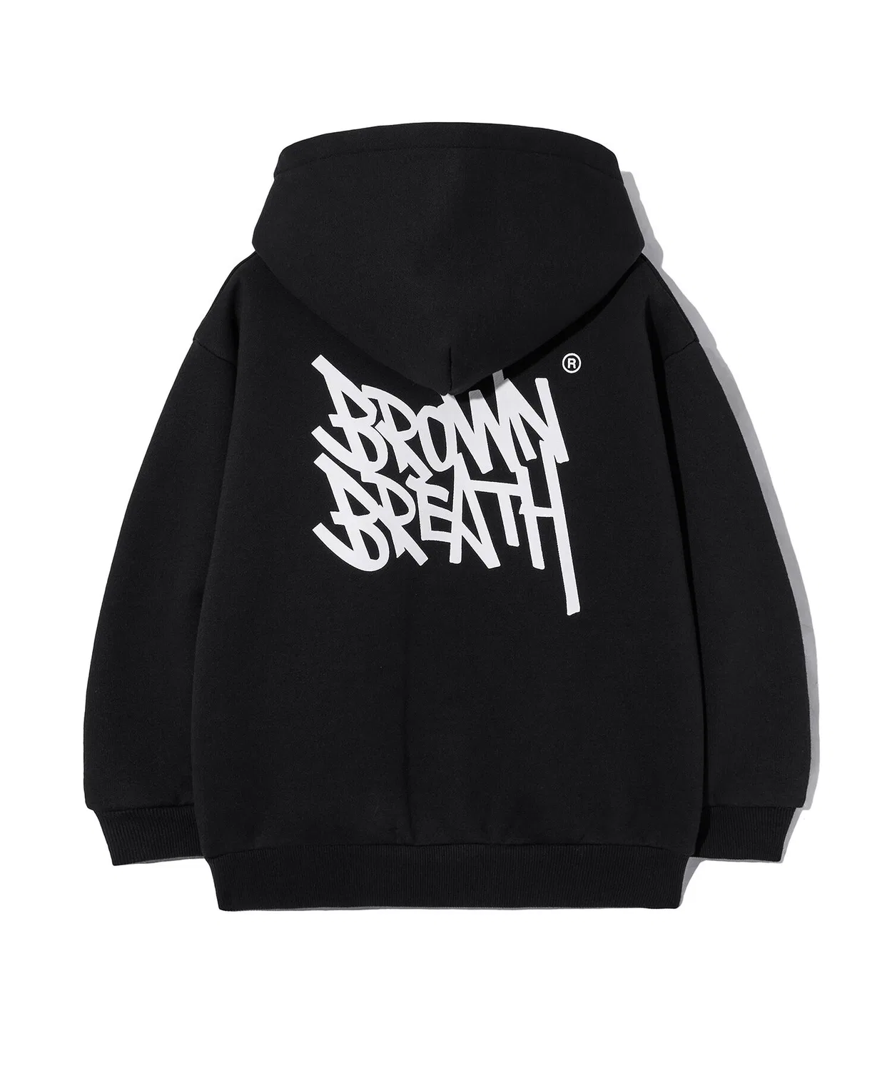Детское худи Tag чёрного цвета от Brownbreath Kids — фото 2