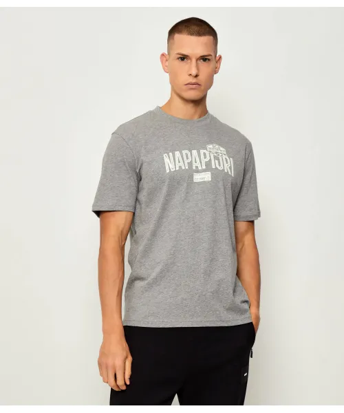

Футболка s-funes Relaxed fit Napapijri, серый