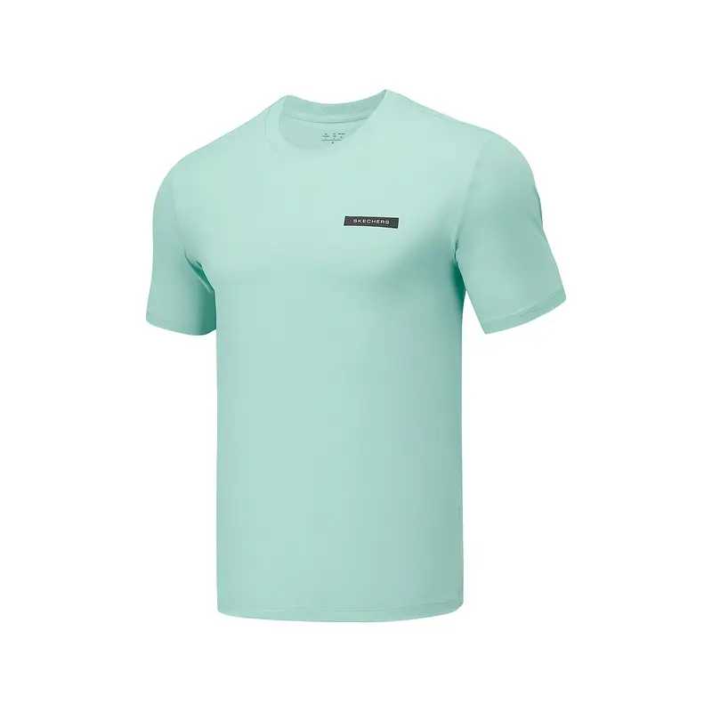 

Skechers Футболка Basic Sports Series мужская Aqua Green 02D9, Зеленый, Skechers Футболка Basic Sports Series мужская Aqua Green 02D9