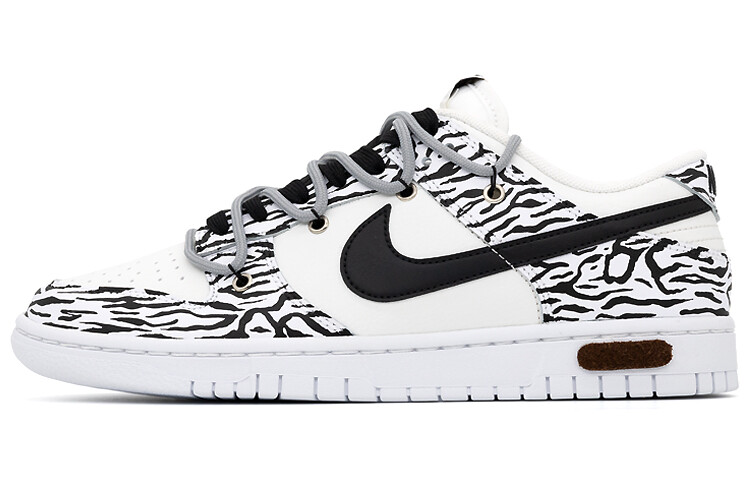 

Кроссовки Nike Dunk Skateboard Shoes Men Low-Top Black White Gray