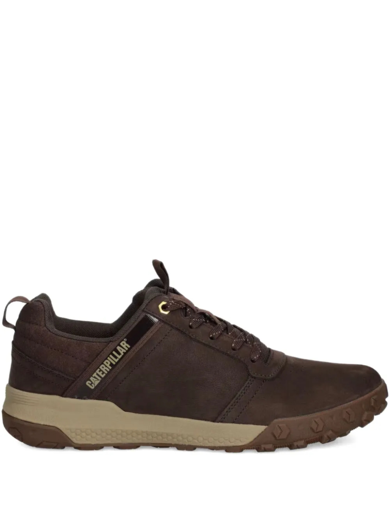 

Кроссовки Caterpillar Hex Ready из кожи на шнуровке, коричневый