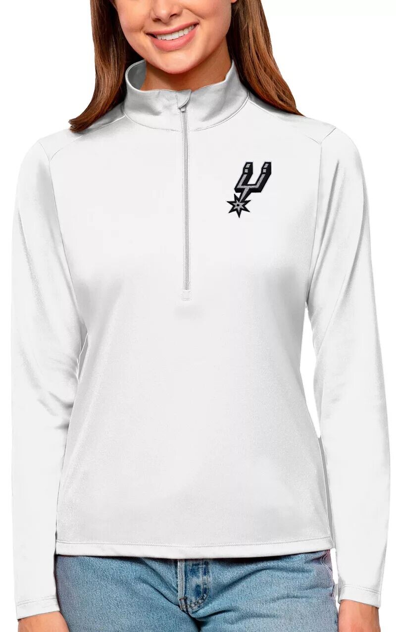 

Женский белый пуловер Antigua San Antonio Spurs Tribute