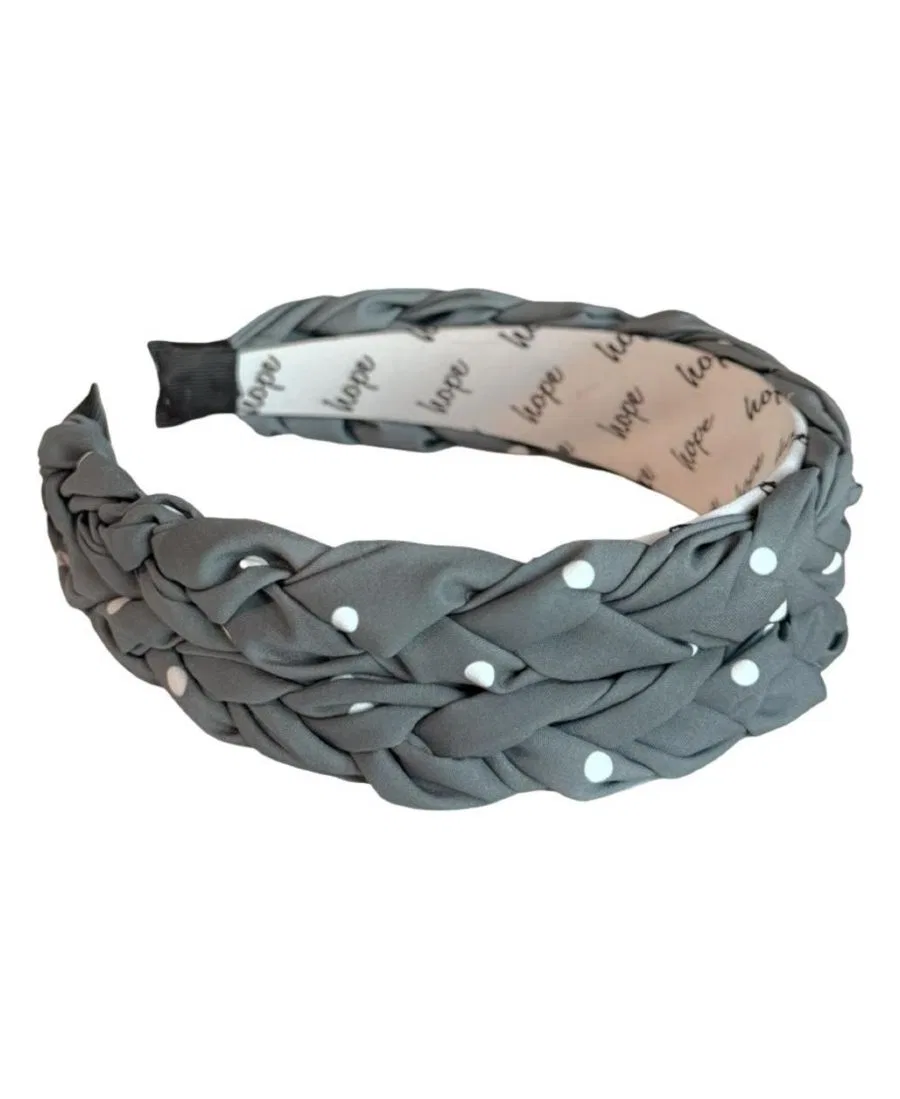 Женская повязка на голову с румяными косами Headbands Of Hope, нефритовый