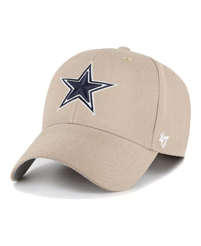 

Мужская регулируемая кепка цвета хаки Dallas Cowboys MVP '47 Brand