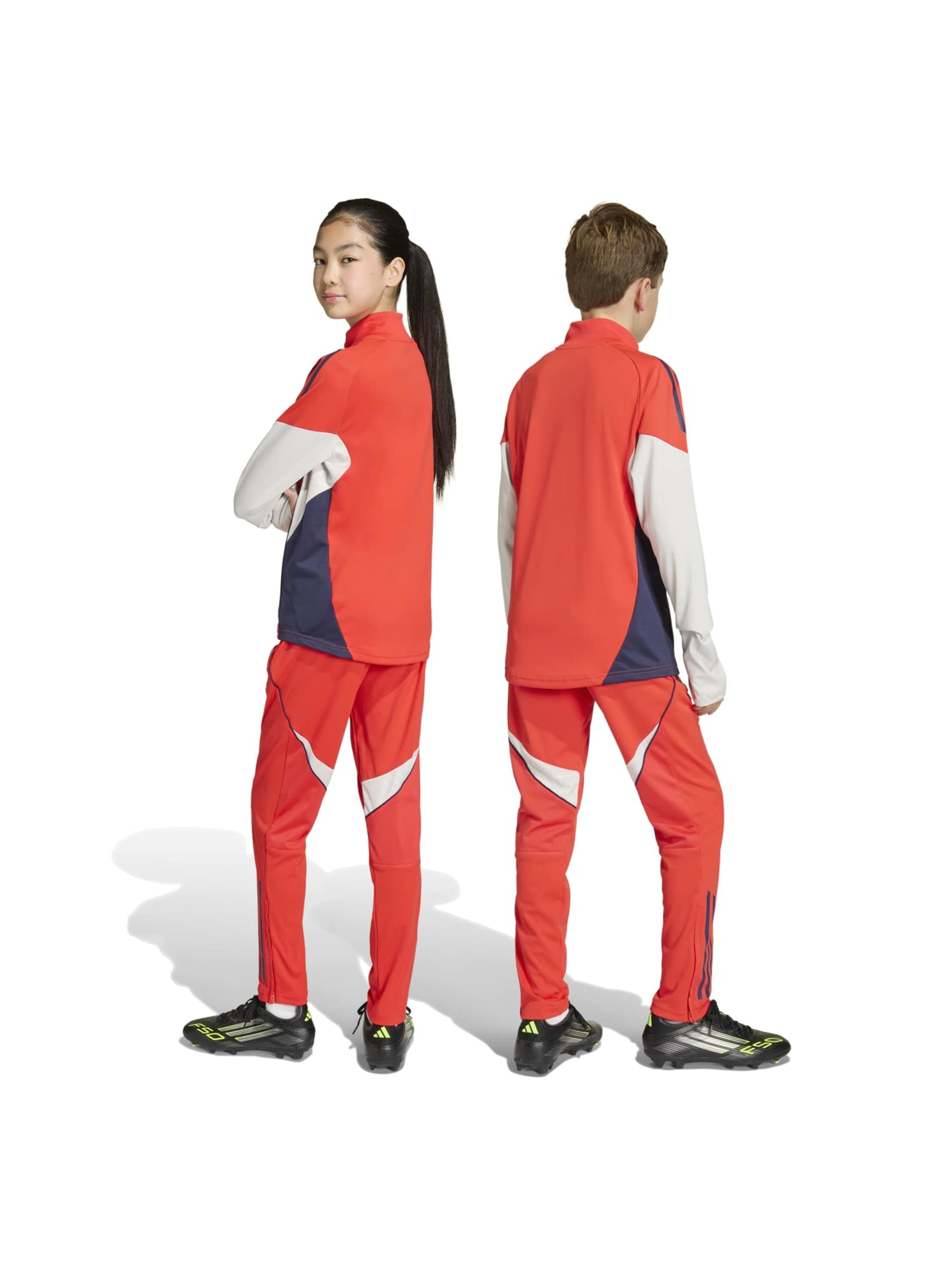 Adidas Performance Штаны для тренировок Regular 'FCB' в красном цвете — фото 4