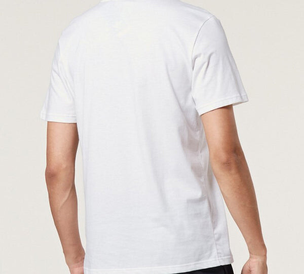 Футболка originals classic large logo casual short sleeve white Adidas, белый — фото 4
