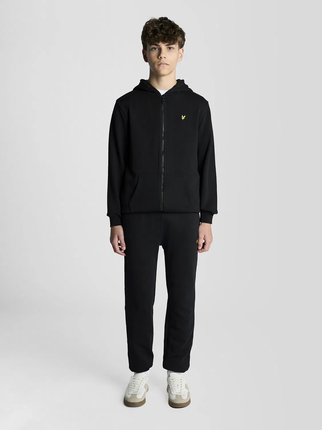 Толстовка на молнии Lyle & Scott, Black — фото 3