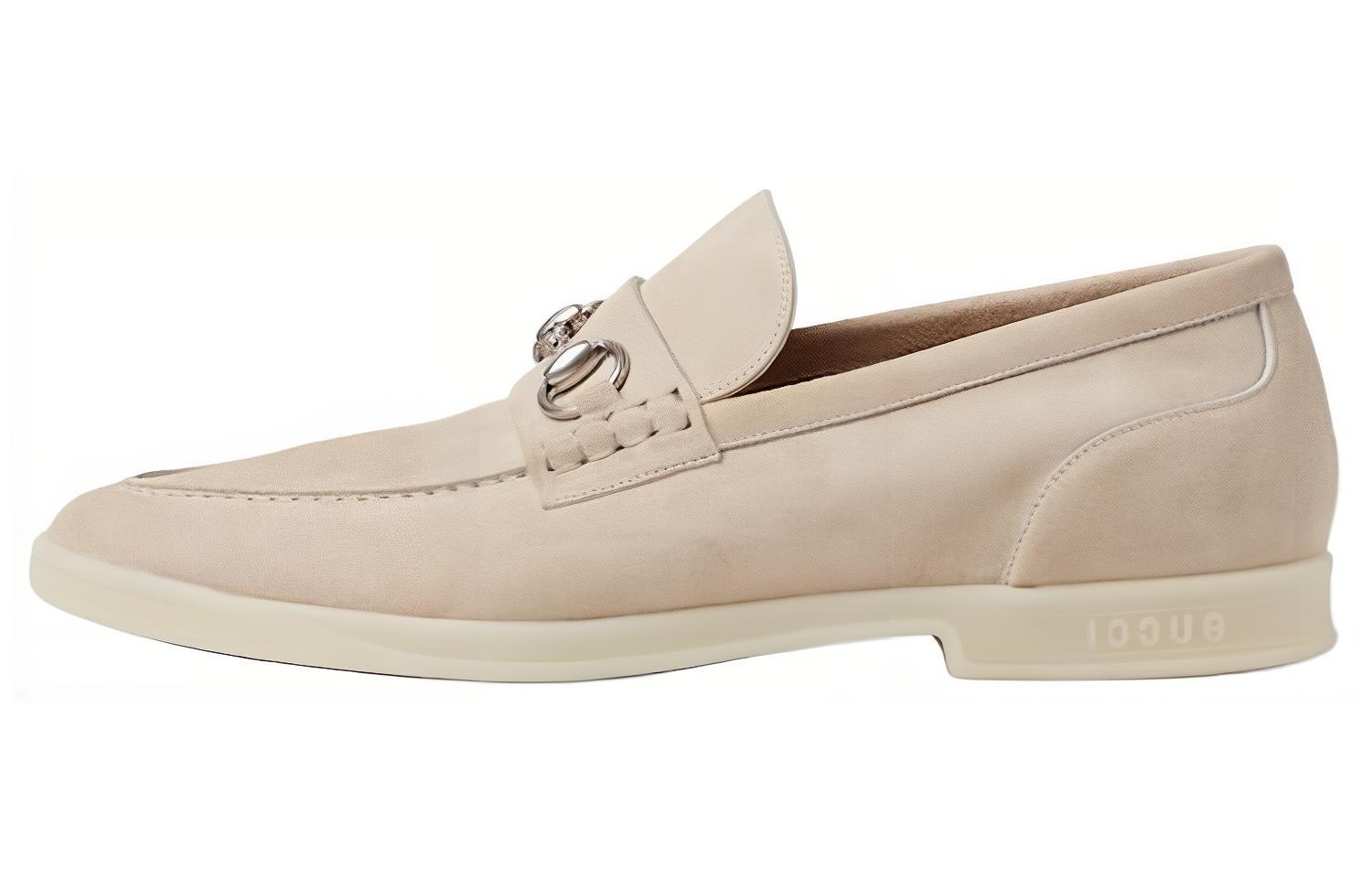 

Замшевые лоферы Konrad GUCCI, Light Umber