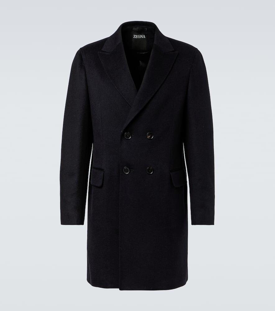 

Шерстяное пальто с кашемиром Zegna, Black