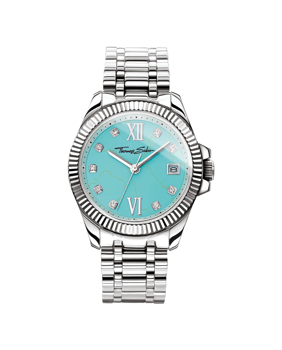 

Божественные женские стальные часы Thomas Sabo, серебряный