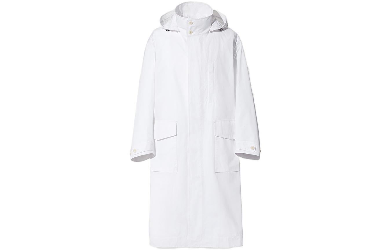 

UNIQLO Пальто Jil Sander Collaboration мужское белое, White