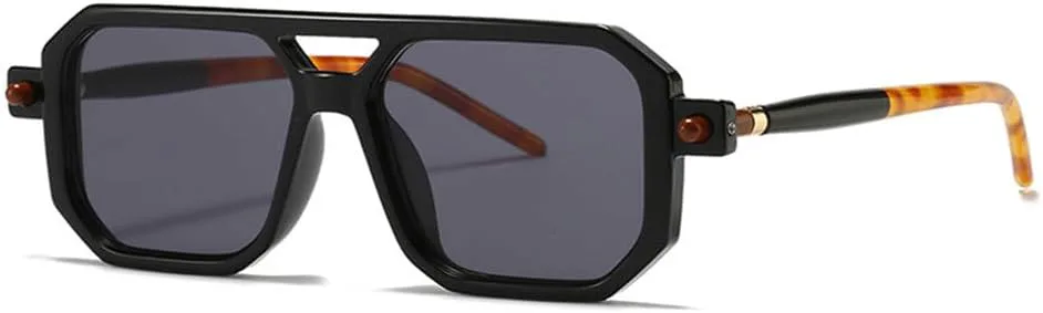 

Солнцезащитные очки UV400 - Панк, большие оправы, градиентная расцветка, для женщин и мужчин, для бега и занятий спортом на открытом воздухе generic, Black-black