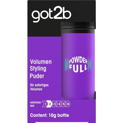 

Пудра для укладки волос 10 г, Got2B