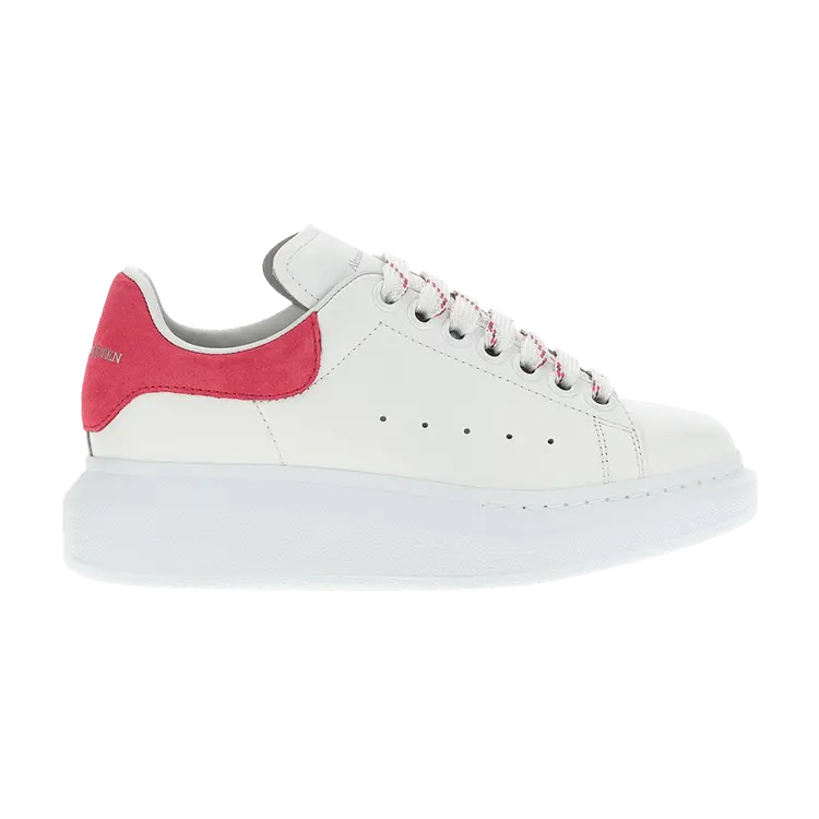 Кроссовки Alexander McQueen Alexander McQueen Wmns Oversized Sneaker 'White Halo Pink', белый