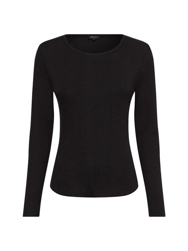 

Футболка Marie Lund Damen Langarmshirt, черный