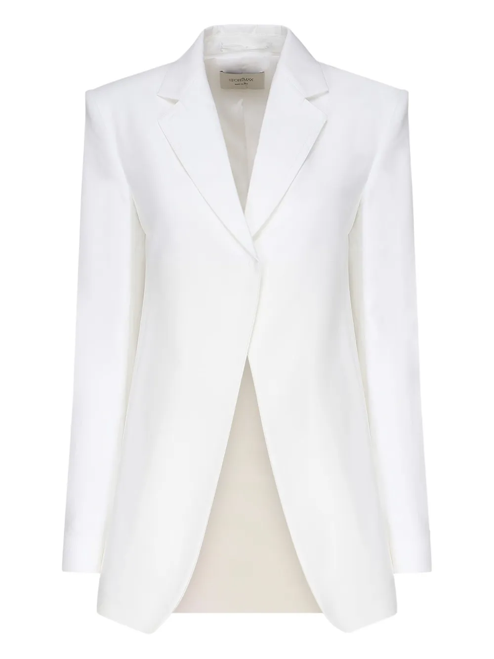 

Блейзер с потайной застежкой MAX MARA, белый