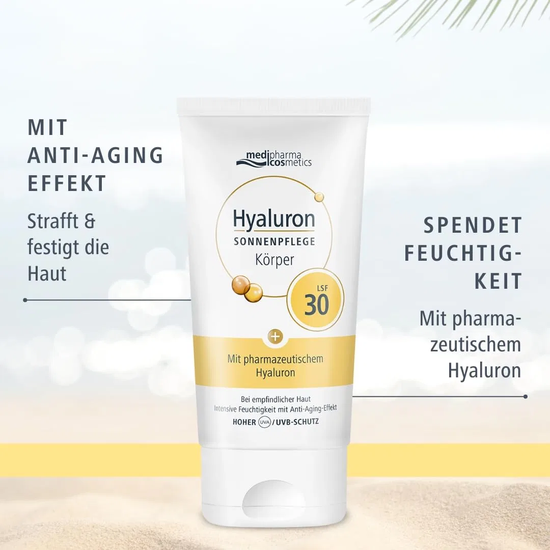 Солнцезащитный крем для тела Hyaluronic Sun Care SPF 30 от medipharma cosmetics Medipharma Cosmetics — фото 3