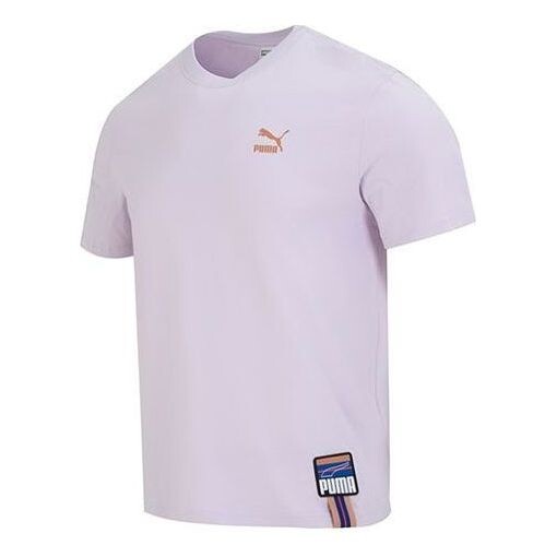 

Футболка sportswear logo tee 'purple' Puma, фиолетовый