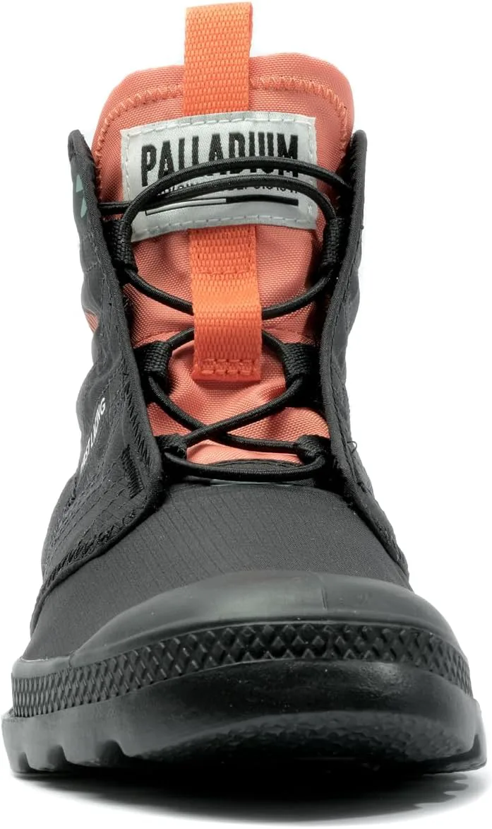 Мужские ботинки Palladium Pampa Travel Lite Ripstop с застежкой-тогглом, черный — фото 4