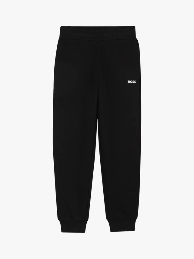 

Детские джоггеры из хлопковой смеси HUGO BOSS, Black