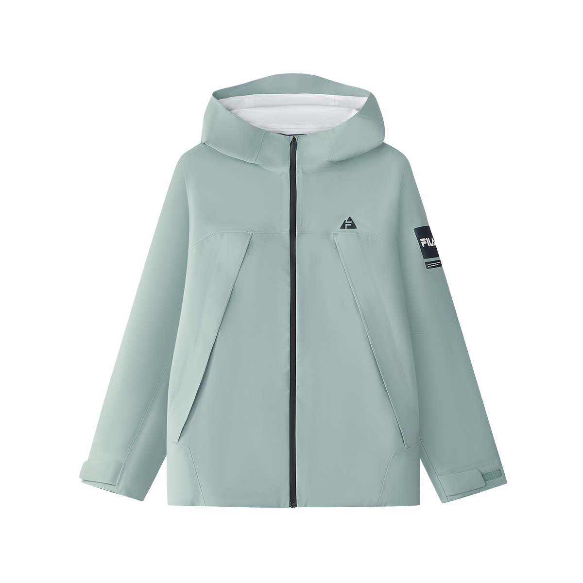 

Ветровка PERFORMANCE FPH легкая дышащая свободного покроя с капюшоном детская FILA KIDS, зеленый