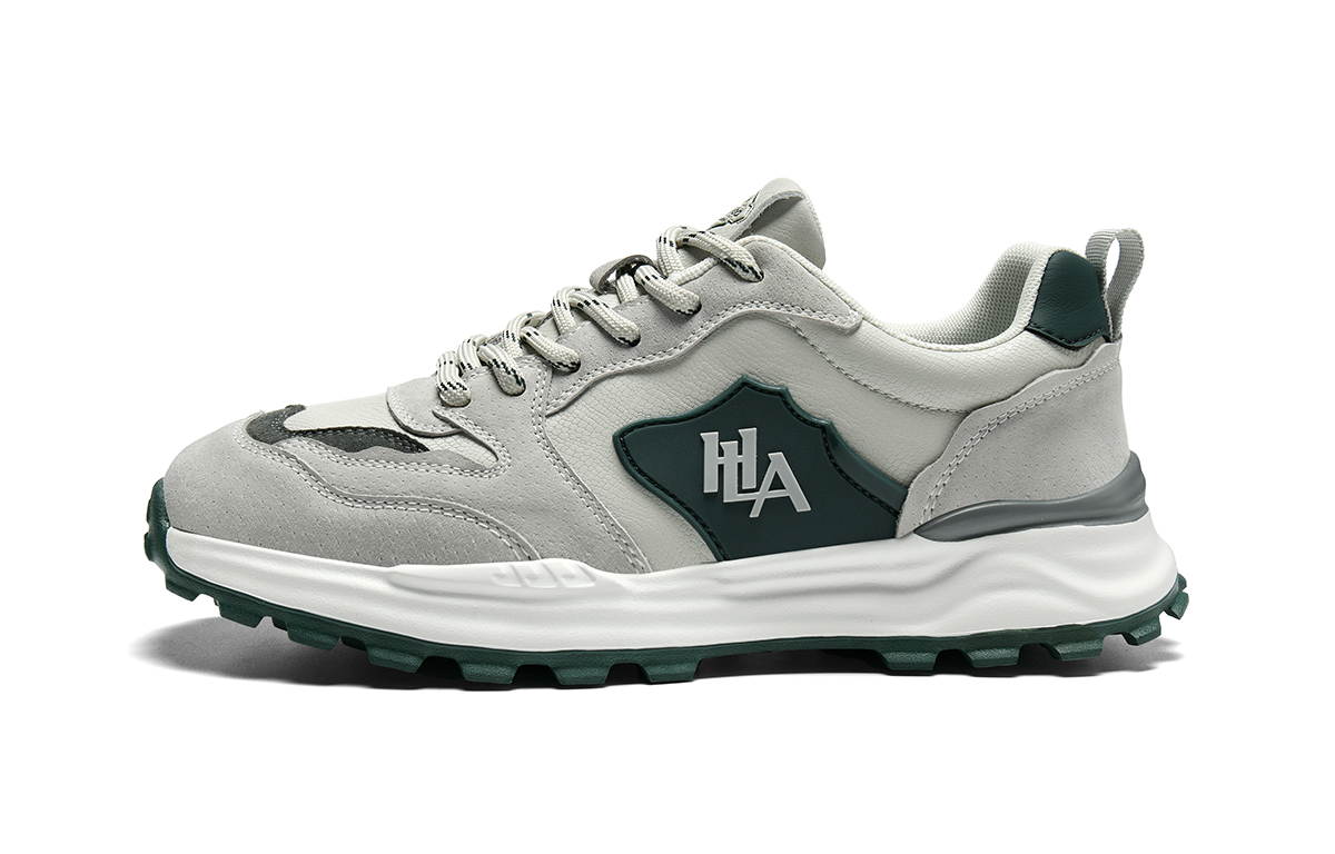 

Мужские повседневные кроссовки Men's Low top HLA, серый/зеленый