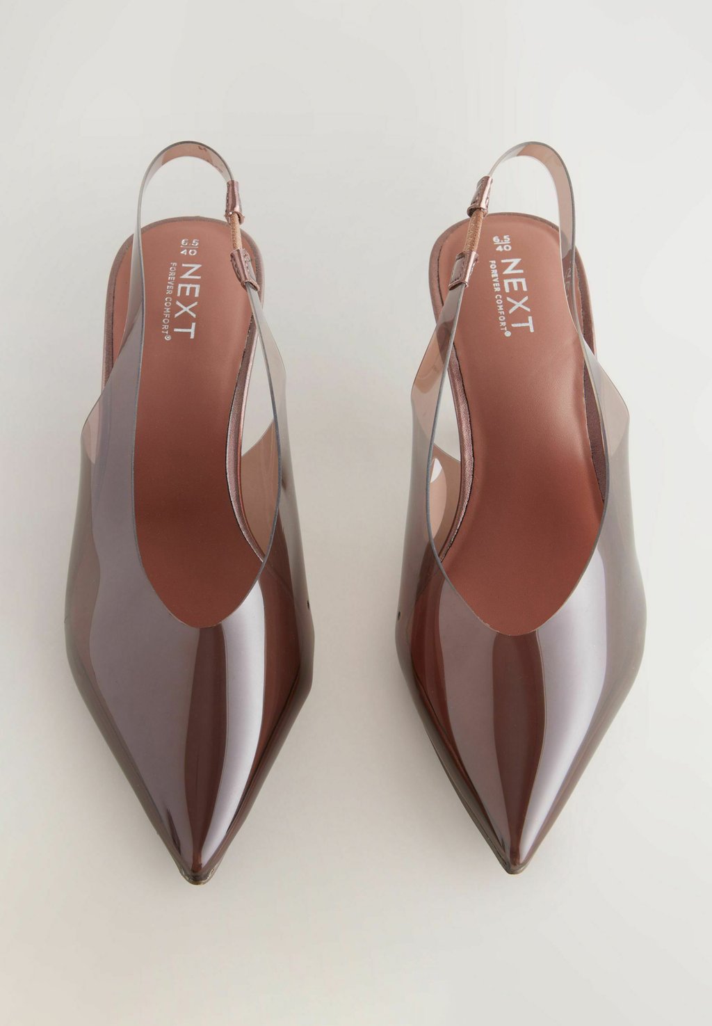 Классические туфли на каблуке REGULAR FIT - FOREVER COMFORT POINT TOE SLINGBACK KITTEN Next, коричневый — фото 2