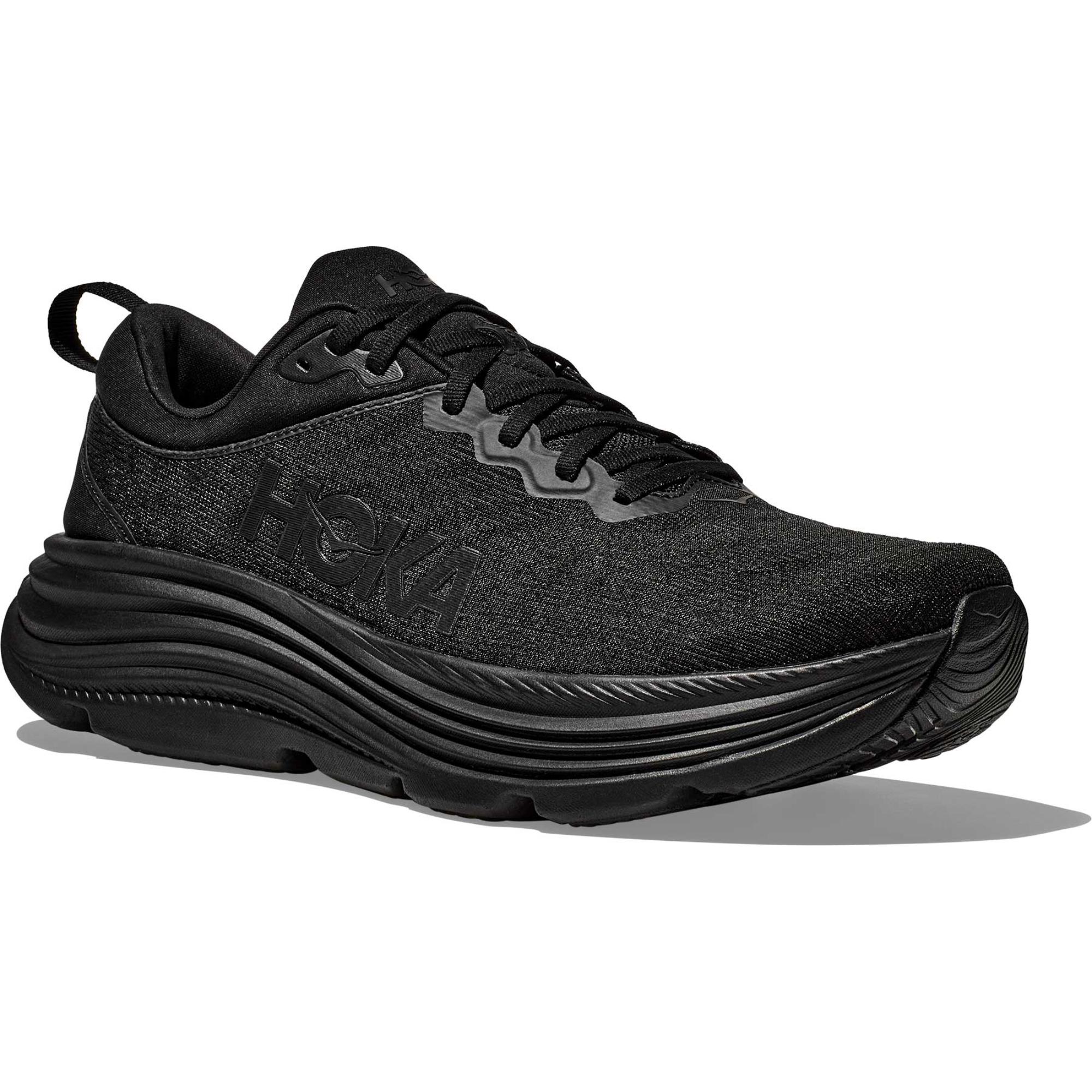 Мужские беговые кроссовки Gaviota 5 HOKA, Black/Black — фото 2