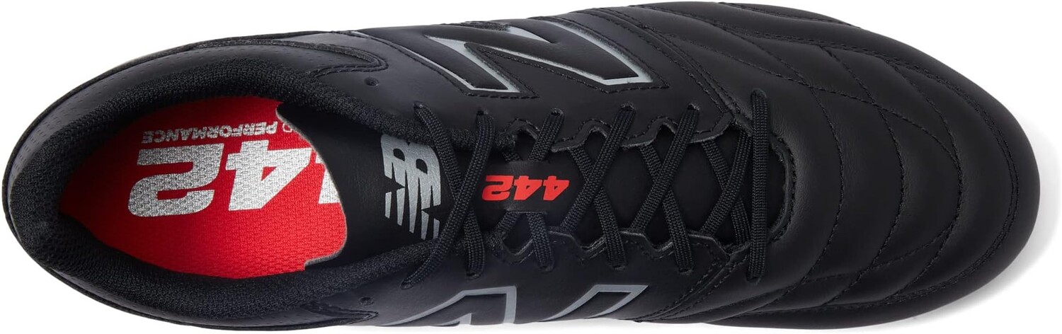 Бутсы 442 V2 Team FG New Balance, цвет Black/White — фото 2
