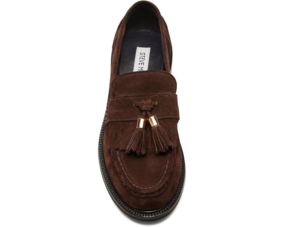 Лоферы Steve Madden Radcliff, цвет Brown Suede — фото 2
