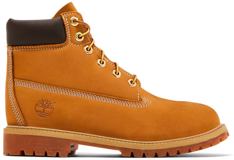 

Ботинки Timberland 6 Inch Waterproof Premium Boot Junior 'Wheat', коричневый