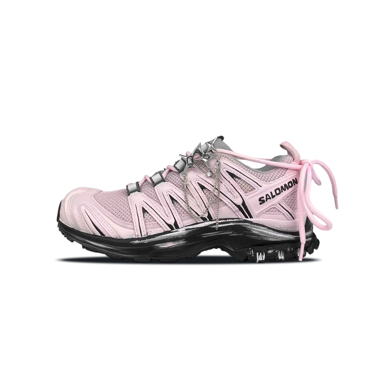 

SALOMON Кроссовки для трейлраннинга и тренировок XA PRO 3D Cushioning Support Low top Unisex Black Pink