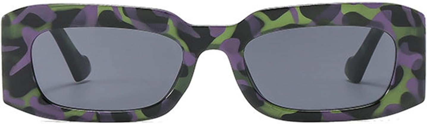 

Солнцезащитные очки Willochra в винтажном стиле, прямоугольные, квадратные, с широкими дужками, модные, ретро, ​​женский дизайн, защита от ультрафиолета UV400, линзы F27, C2