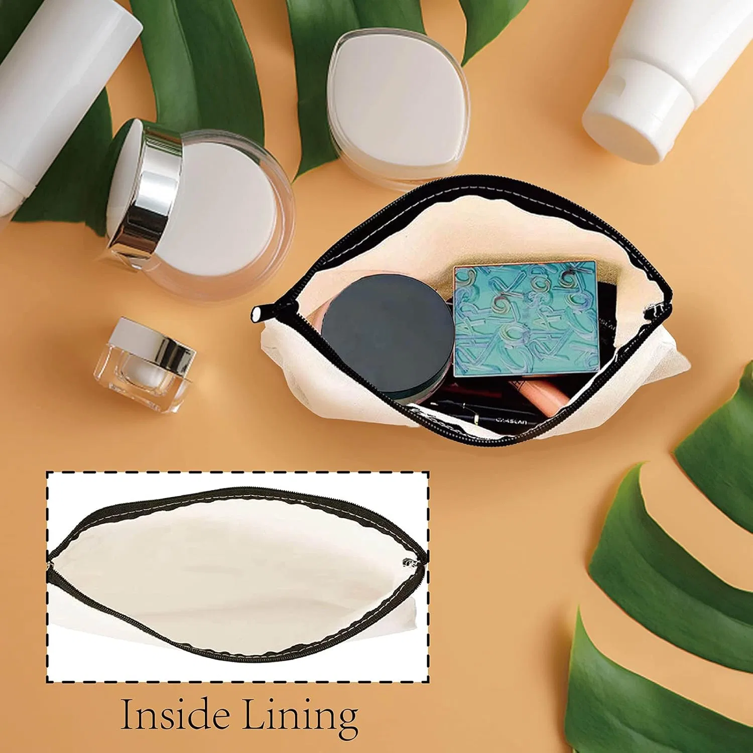 Косметичка CREATCABIN Nurse Survival Kit Bag, холщовая, с принтом Creatcabin, C — фото 3