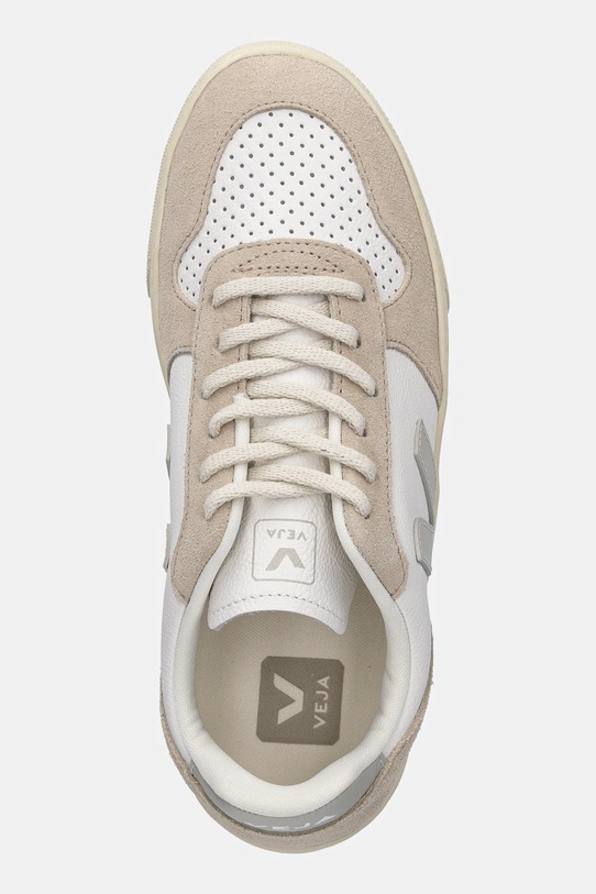 Маленькие детские кожаные кроссовки V-10 Laces Veja, бежевый — фото 4