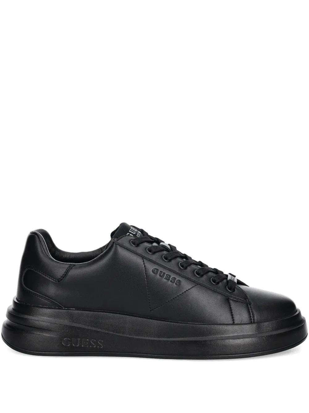 

Кроссовки Elba на платформе с тисненым логотипом GUESS USA, черный
