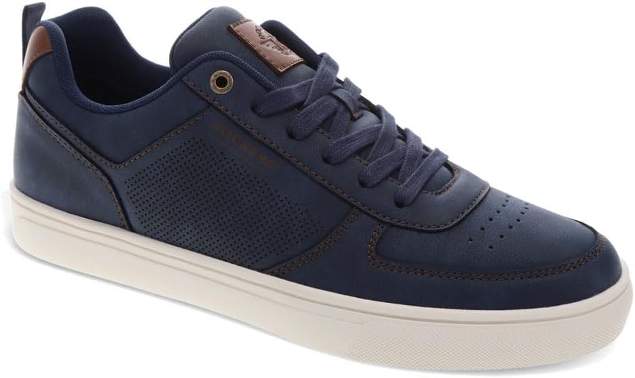 

Мужские кеды DOCKERS Landon из синтетической кожи с шнуровкой, темно-синий