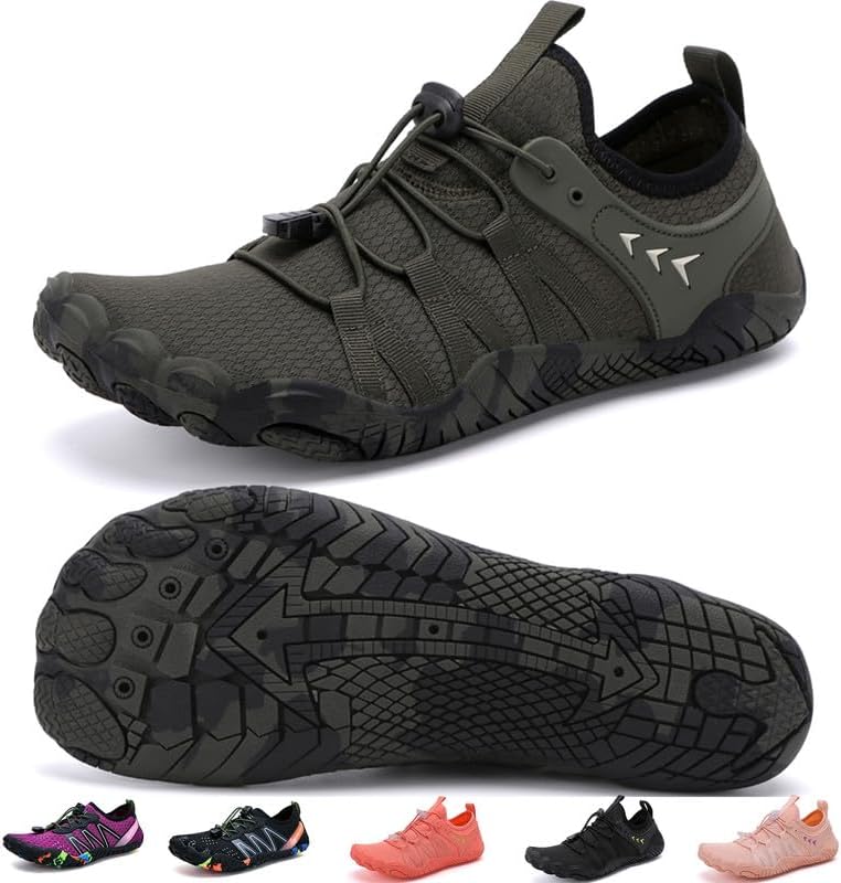 

Водные тапочки для мужчин и женщин, обувь для улицы, пляжа, аква, плавания, бассейна, реки, быстросохнущая, для лодок, рыбалки, дайвинга, серфинга, йоги и аэробики Maxome, зеленый