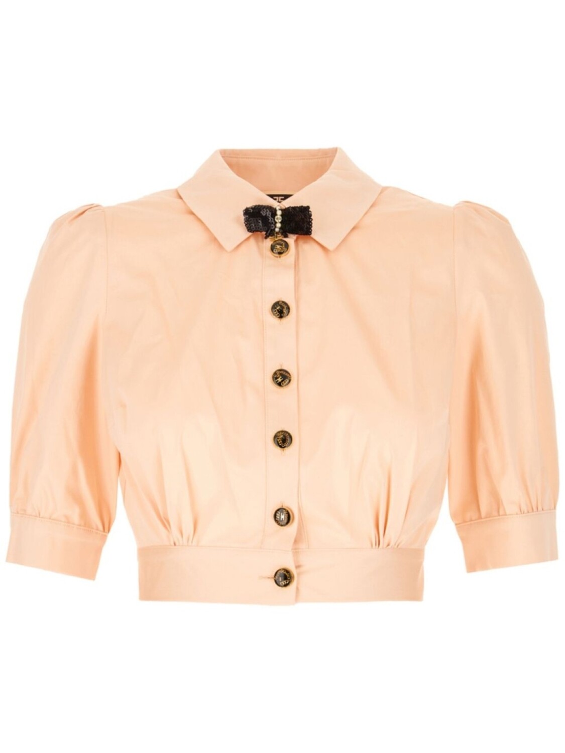 

Блузка из поплина Elisabetta Franchi, розовый