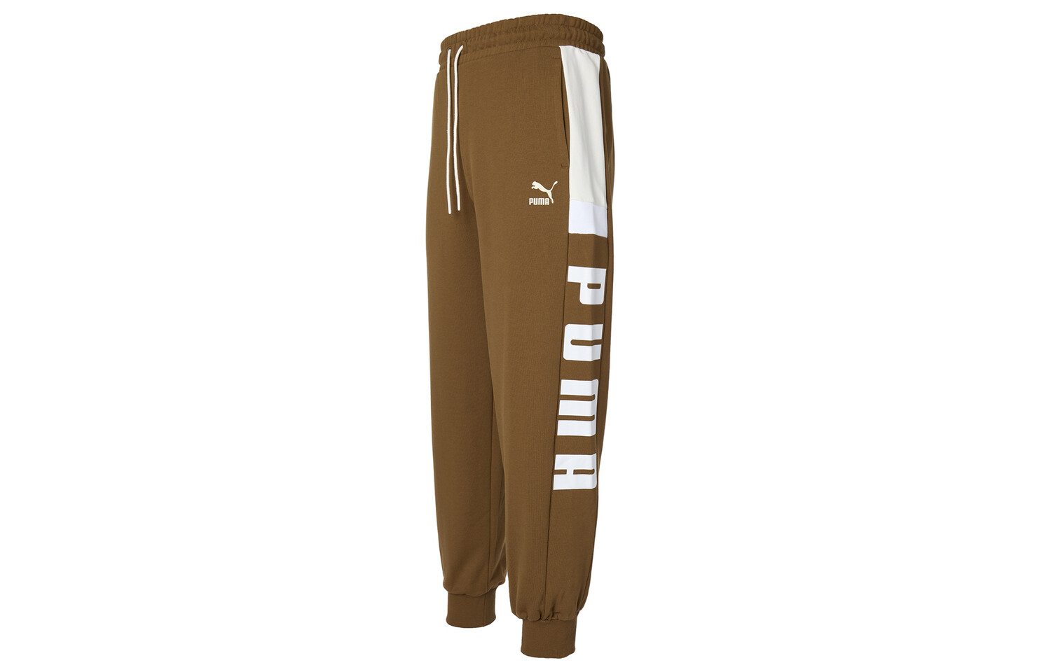 

Трикотажные спортивные штаны мужские желтые Puma, желтый