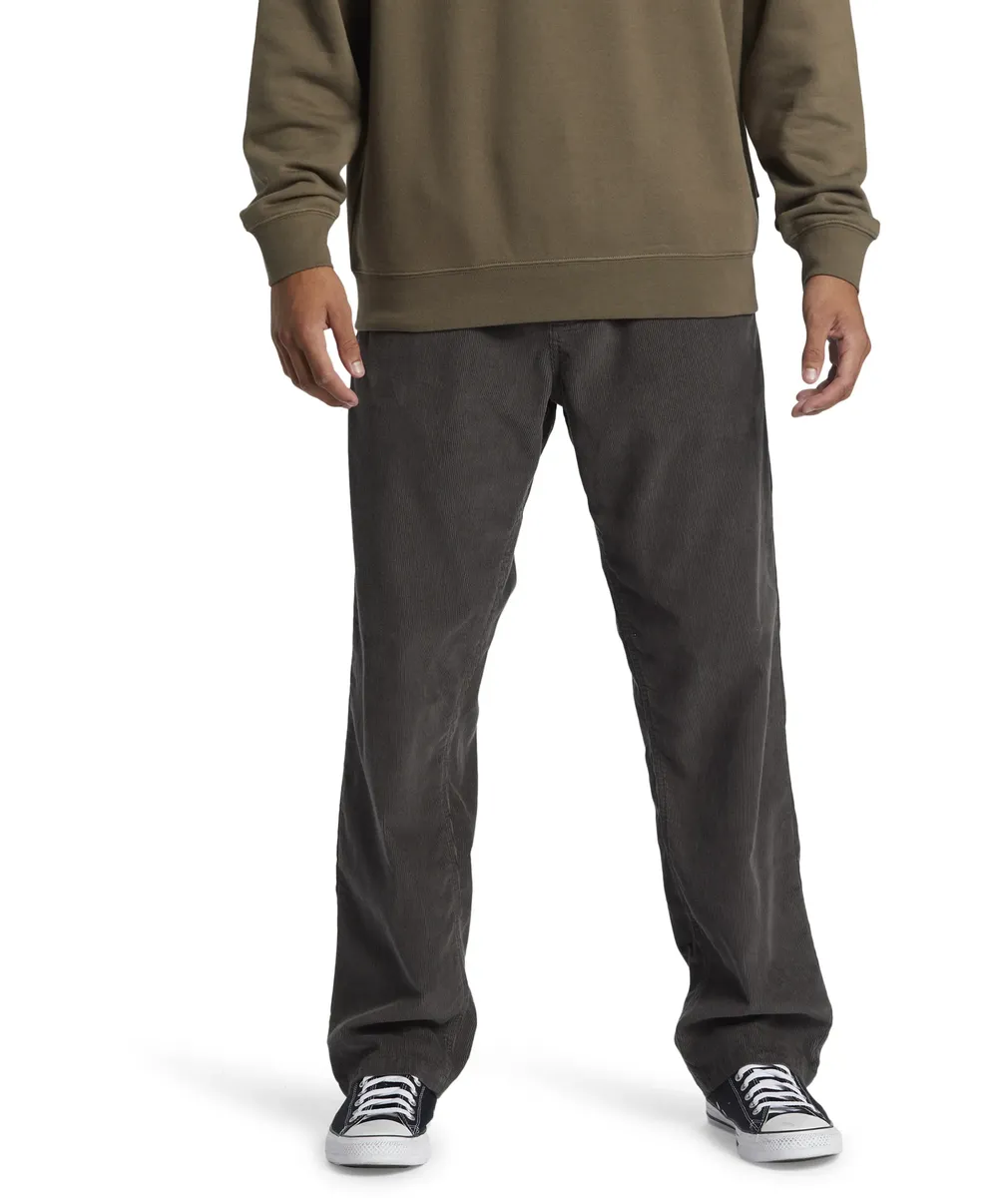 

Вельветовые брюки Quiksilver "DNA BEACH PANT CORD", цвет Tarmac