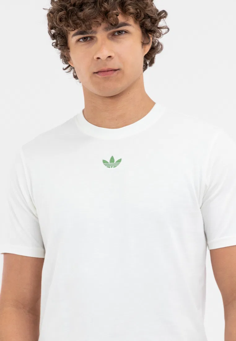 Футболка с принтом, Minecraft, Originals Adidas, белый — фото 4