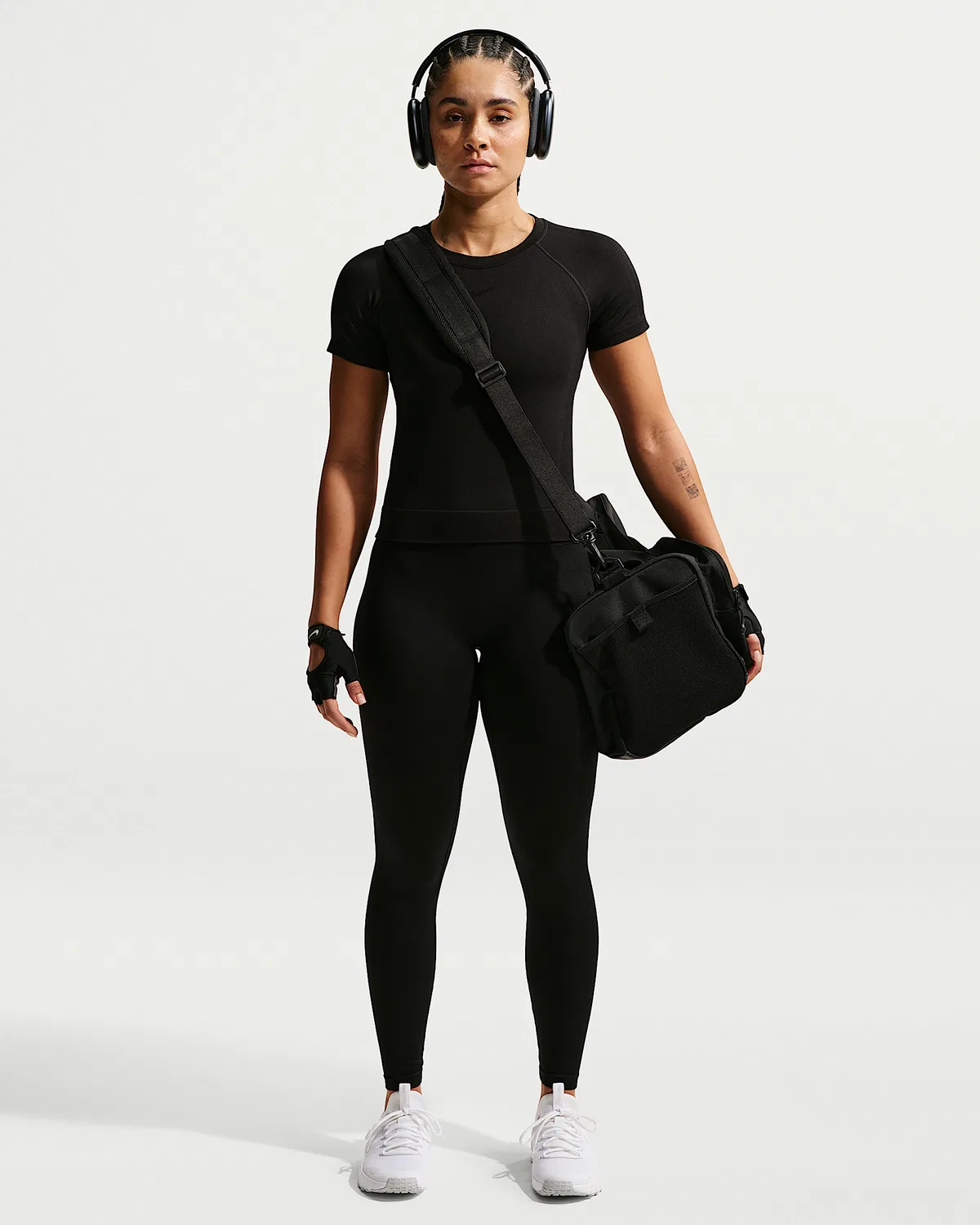 Женская футболка Dri-FIT Nike Pro Seamless, Black — фото 4