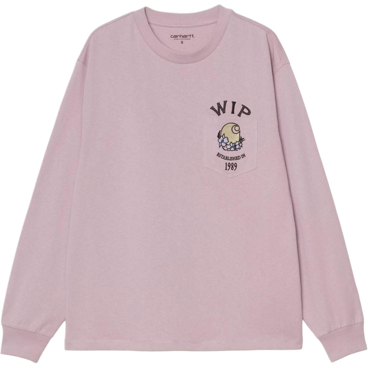 

Футболка с втачным рукавом Women's Carhartt WIP, розовый