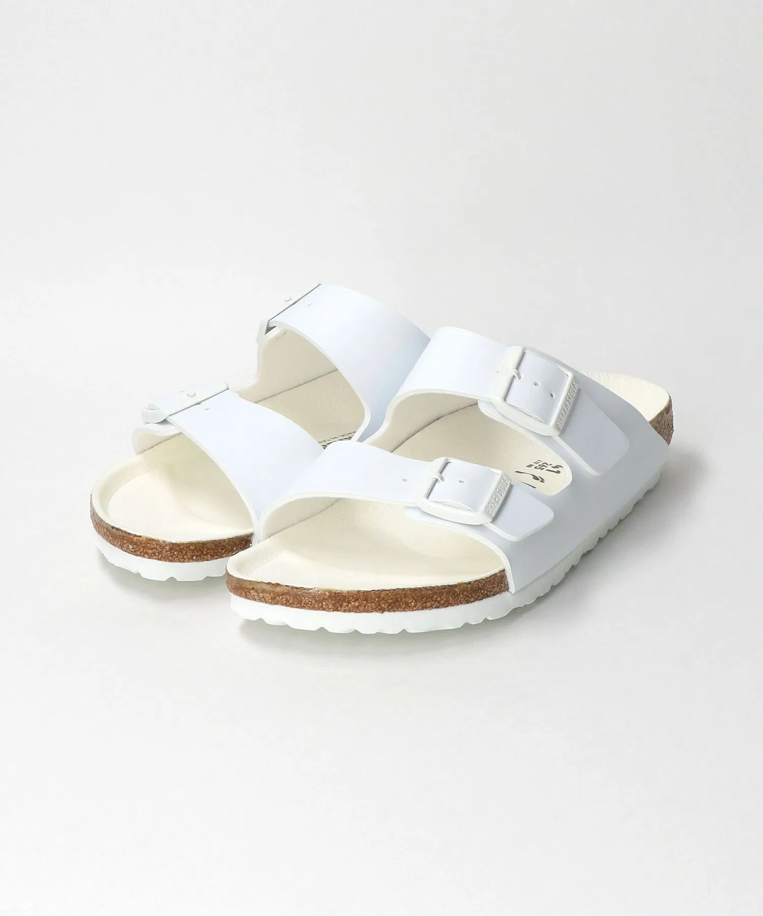 Мужские сандалии Birkenstock Arizona Birko-Flor белые