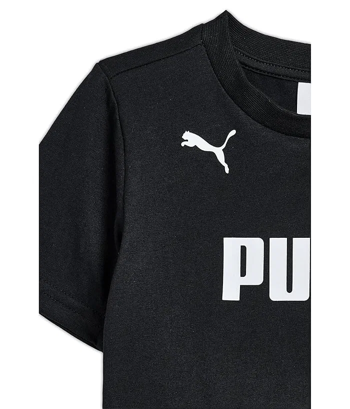 Комплект из футболки и шорт PUMA Kids, Puma Black — фото 3