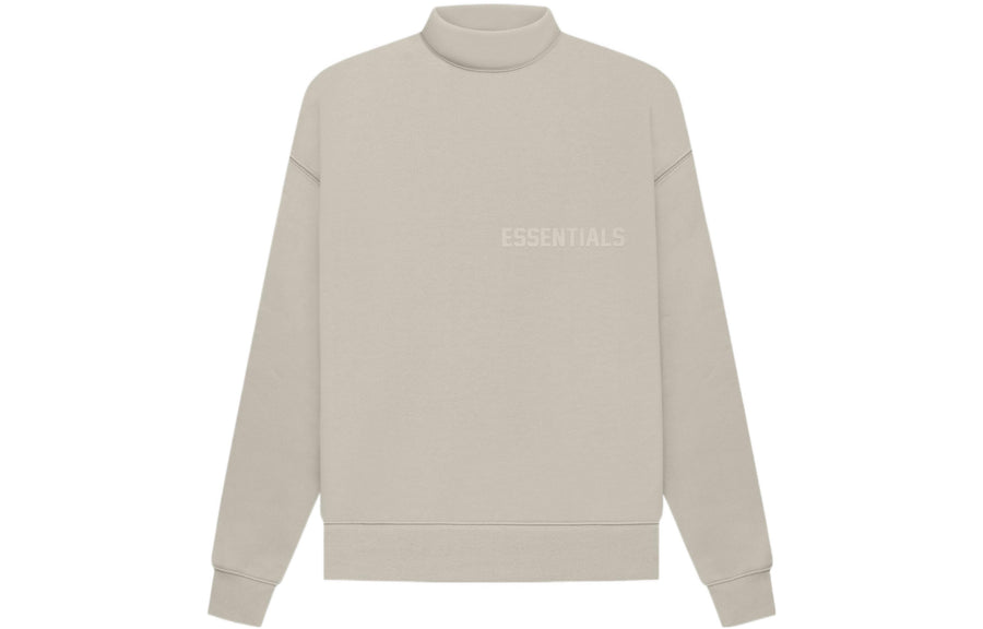 Худи Fear of God Essentials SS22 Essentials Mockneck Smoke, серый — фото 2