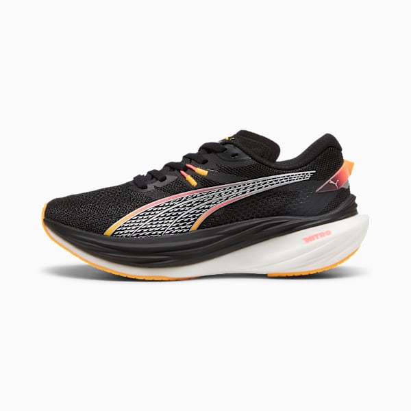 Женские кроссовки для бега по шоссе Deviate Nitro 3 Puma, черный
